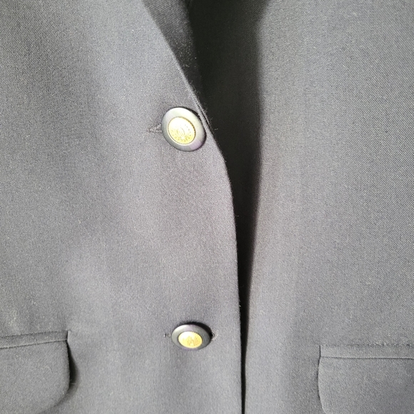 Haggar Navy blue 2 pce pant suit - Picture 3 of 16